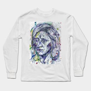 JOHN LOCKE watercolor and ink portrait.1 Long Sleeve T-Shirt